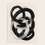 Interwoven Lines Abstract Art 2 Poster Gallery Image 4