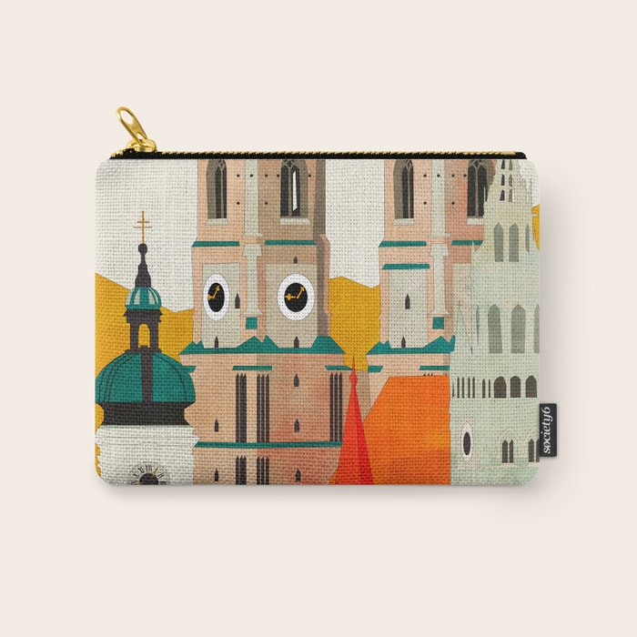 travel europe germany munich Carry All Pouch Gallery Image 1