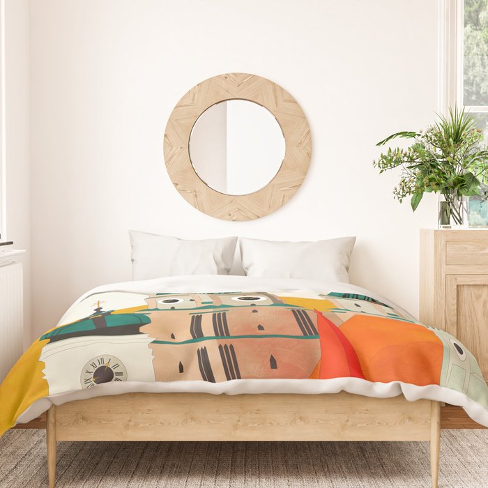travel europe germany munich Duvet Cover Gallery Image 3