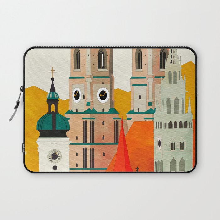 travel europe germany munich Laptop Sleeve Gallery Image 1