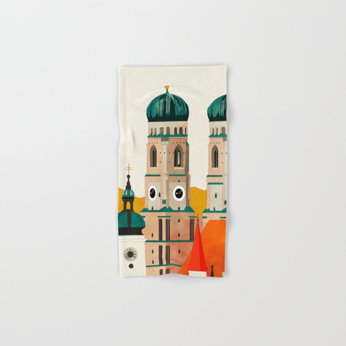 travel europe germany munich Bath Towel Gallery Image 1