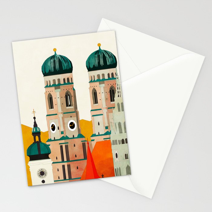 travel europe germany munich Stationery Card Gallery Image 2