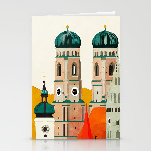 travel europe germany munich Stationery Card Gallery Image 2