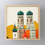 travel europe germany munich Mini Art Print Gallery Image 1