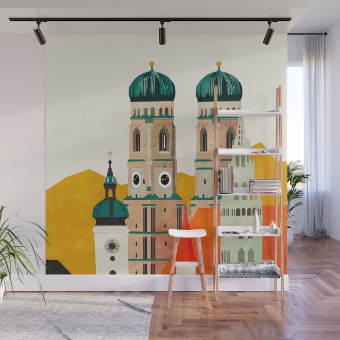 travel europe germany munich Wall Mural Gallery Image 1