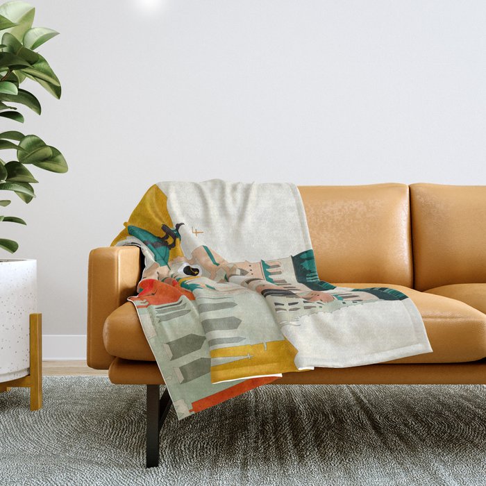 travel europe germany munich Throw Blanket Gallery Image 1