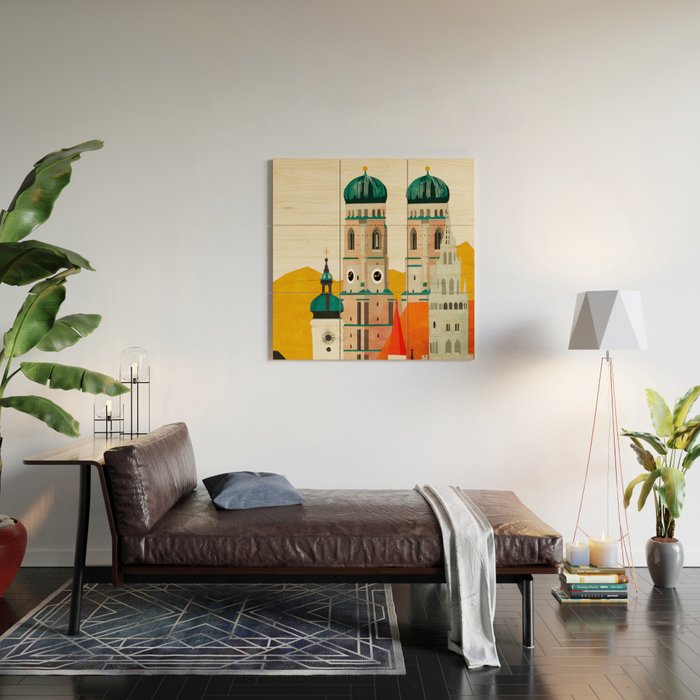 travel europe germany munich Wood Wall Art Gallery Image 2