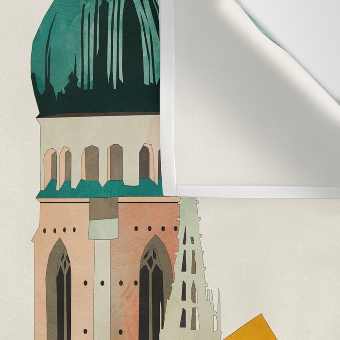 travel europe germany munich Wall Tapestry Gallery Image 3