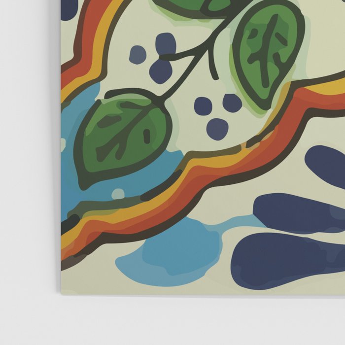 Cross art nouveau mexican talavera tile azulejo interior design Poster Gallery Image 3