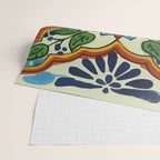 Cross art nouveau mexican talavera tile azulejo interior design Wrapping Paper Gallery Image 2