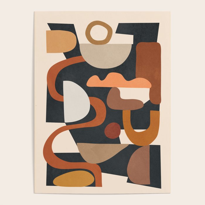Modern Abstract Art 45 Poster Gallery Image 1