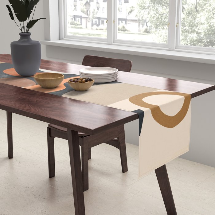 Modern Abstract Art 45 Table Runner Gallery Image 2