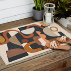 Modern Abstract Art 45 Outdoor Rug Gallery Image 2