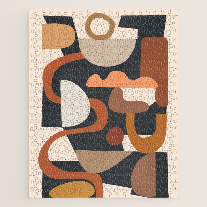 Modern Abstract Art 45 Jigsaw Puzzle Gallery Image 1