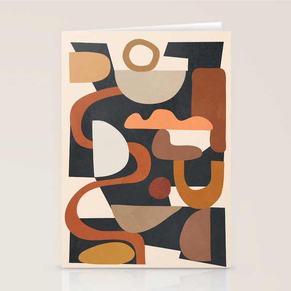 Modern Abstract Art 45 Stationery Card Gallery Image 2