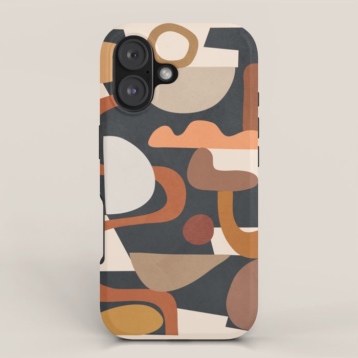 Modern Abstract Art 45 iPhone Case Gallery Image 1