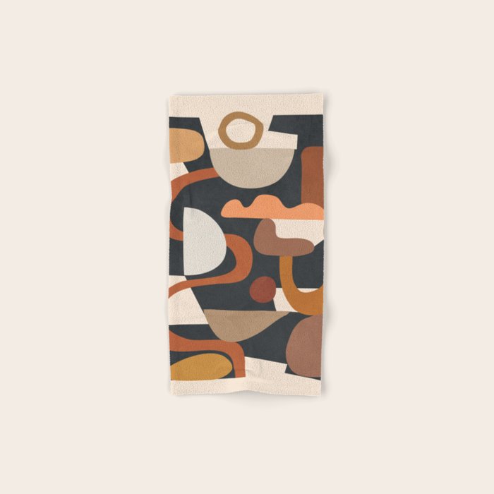 Modern Abstract Art 45 Bath Towel Gallery Image 1