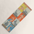 Eight Shadow Figures Utagawa Hiroshige Japanese Woodblock Print  Yoga Mat Gallery Image 1