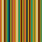 Joseph Stripes Vertical - Mid Century Mod Stripe Pattern in Teal, Olive, Maroon, Navy, Orange, and Mustard Coffee Mug Gallery Image 2