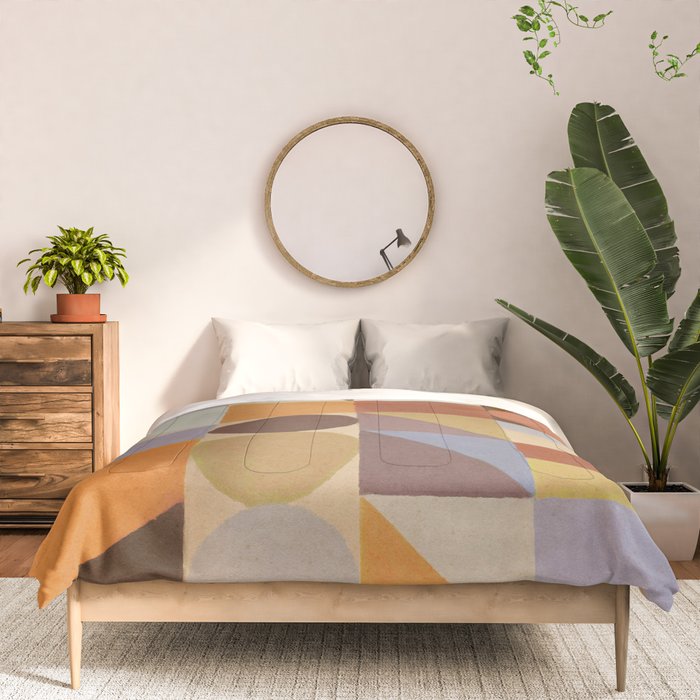 Geometric Shapes & Colors #1 Comforter Gallery Image 3
