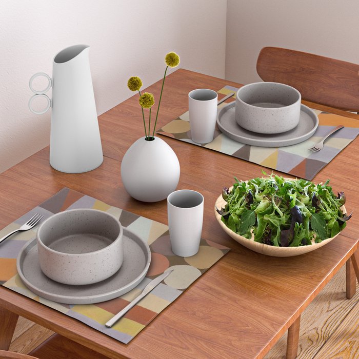 Geometric Shapes & Colors #1 Placemat Gallery Image 2