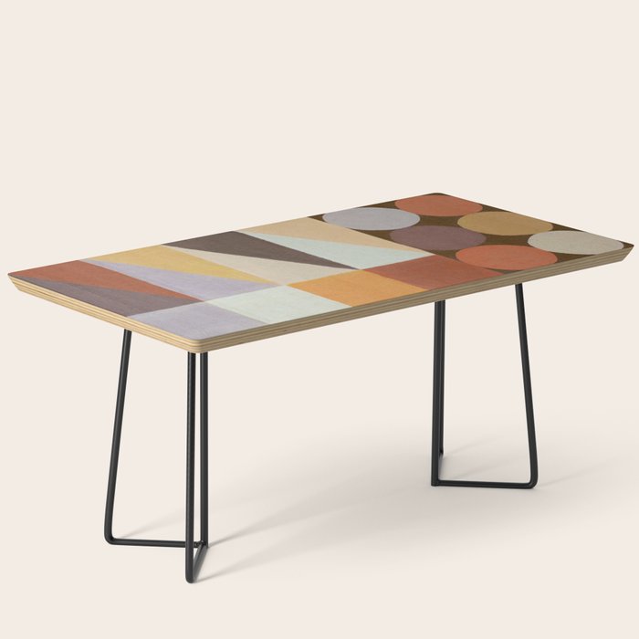 Geometric Shapes & Colors #1 Coffee Table Gallery Image 1