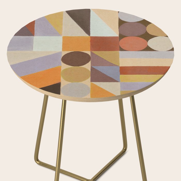Geometric Shapes & Colors #1 Side Table Gallery Image 2
