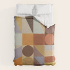 Geometric Shapes & Colors #1 Duvet Cover Gallery Image 6