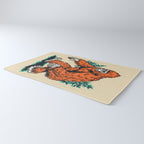 Bigfoot Forest Walker Cryptic Rug Gallery Image 3