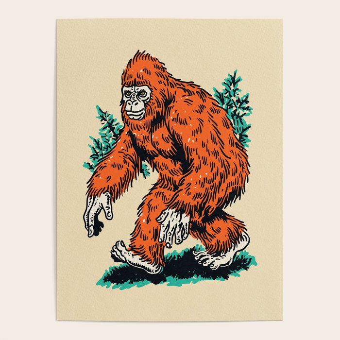 Bigfoot Forest Walker Cryptic Poster Gallery Image 4
