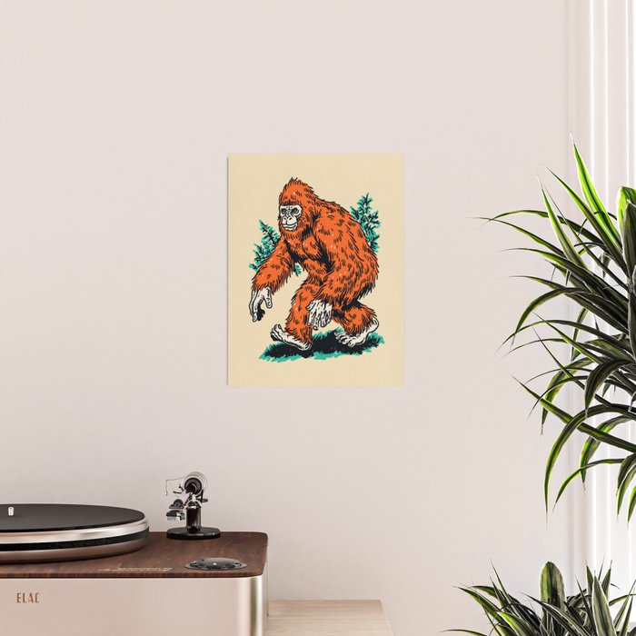 Bigfoot Forest Walker Cryptic Poster Gallery Image 2