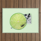 LIME DJ Outdoor Rug Gallery Image 1