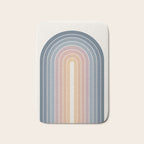 Gradient Arch XXII Sunrise Mid Century Modern Rainbow Bath Mat Gallery Image 1