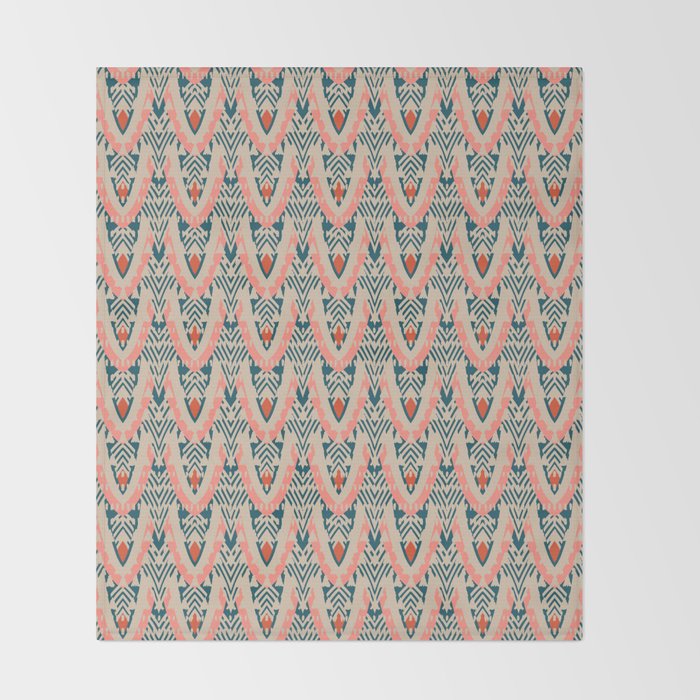 BENGAL CORA GEO Throw Blanket Gallery Image 2