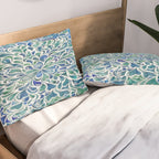 Watercolor Splashes Pillow Sham Gallery Image 2