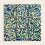 Watercolor Splashes Wood Wall Art Gallery Image 1