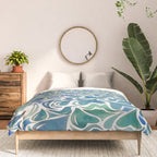 Watercolor Splashes Comforter Gallery Image 3