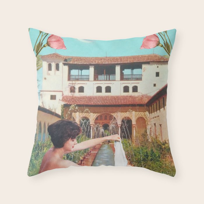 Dreams of the Alhambra Throw Pillow Gallery Image 6