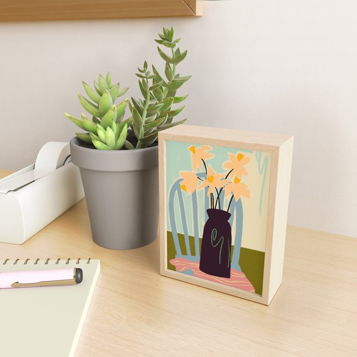 DAFFODILS Mini Art Print Gallery Image 2