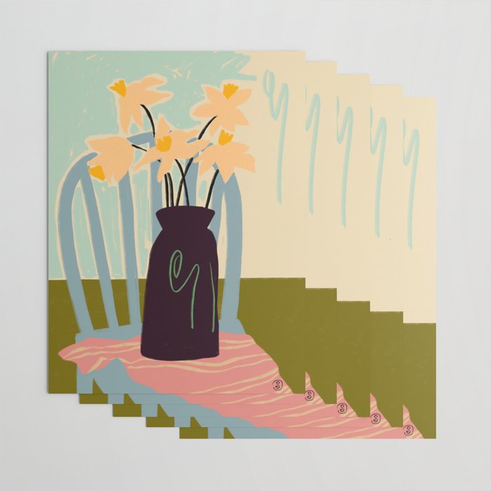 DAFFODILS Wrapping Paper Gallery Image 3
