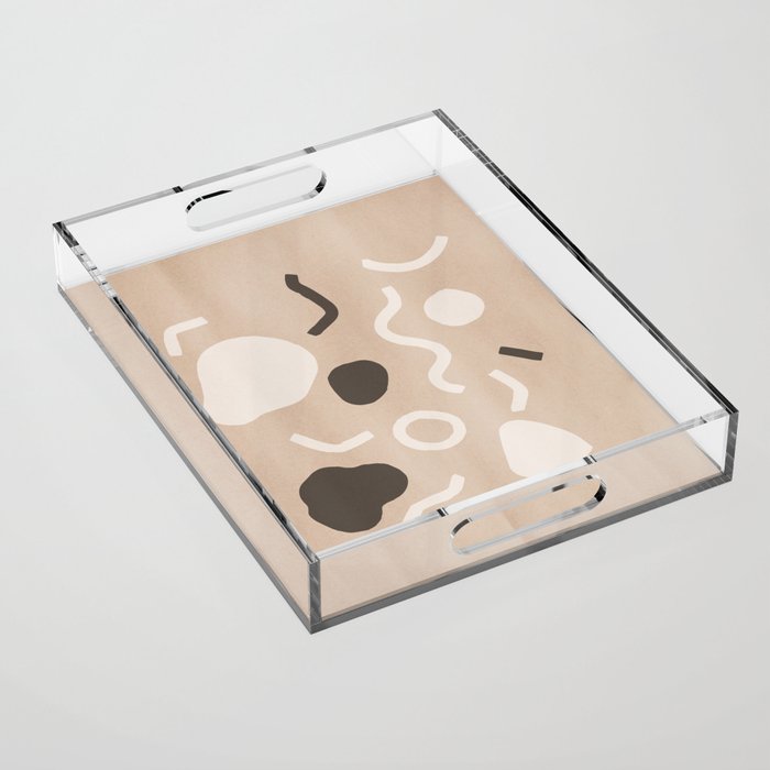 Abstract Confetti Acrylic Tray Gallery Image 1
