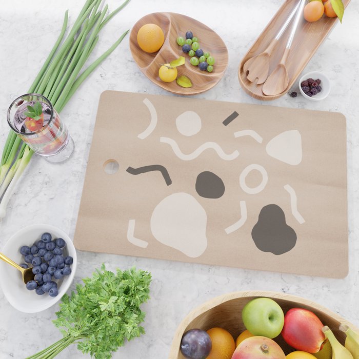 Abstract Confetti Cutting Board Gallery Image 2