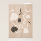 Abstract Confetti Stationery Card Gallery Image 2