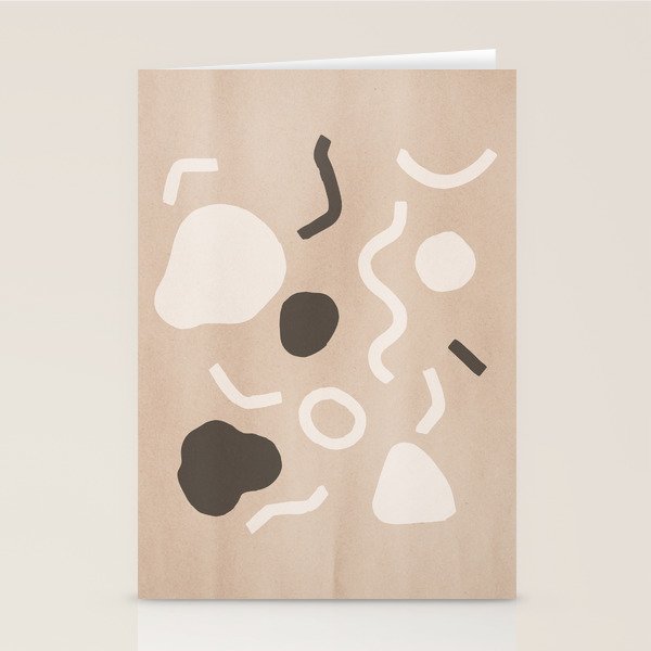 Abstract Confetti Stationery Card Gallery Image 2
