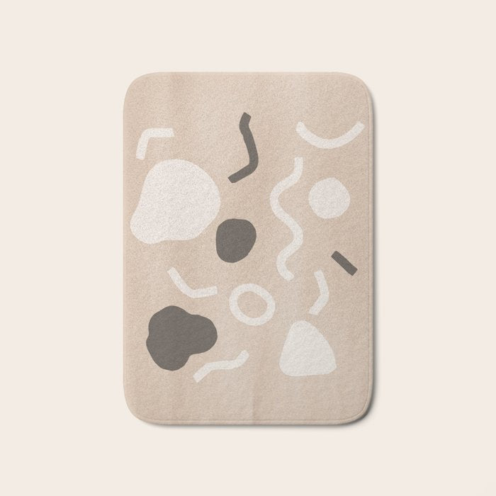 Abstract Confetti Bath Mat Gallery Image 1