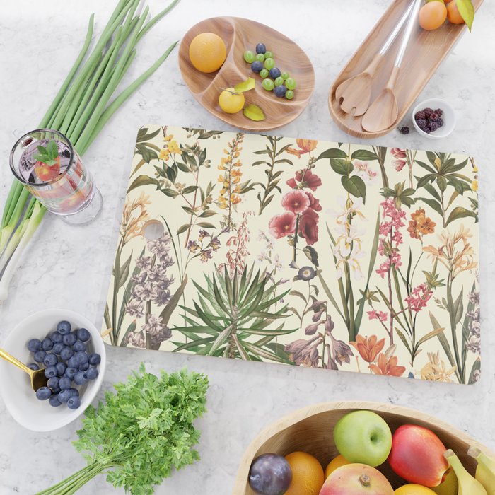 Secret Garden VI Cutting Board Gallery Image 2