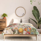 Animal and Floral Pattern Comforter Gallery Image 3
