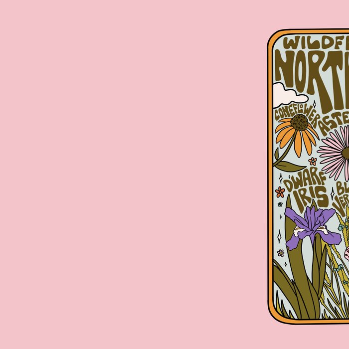 North Carolina Wildflower Coffee Mug Gallery Image 2