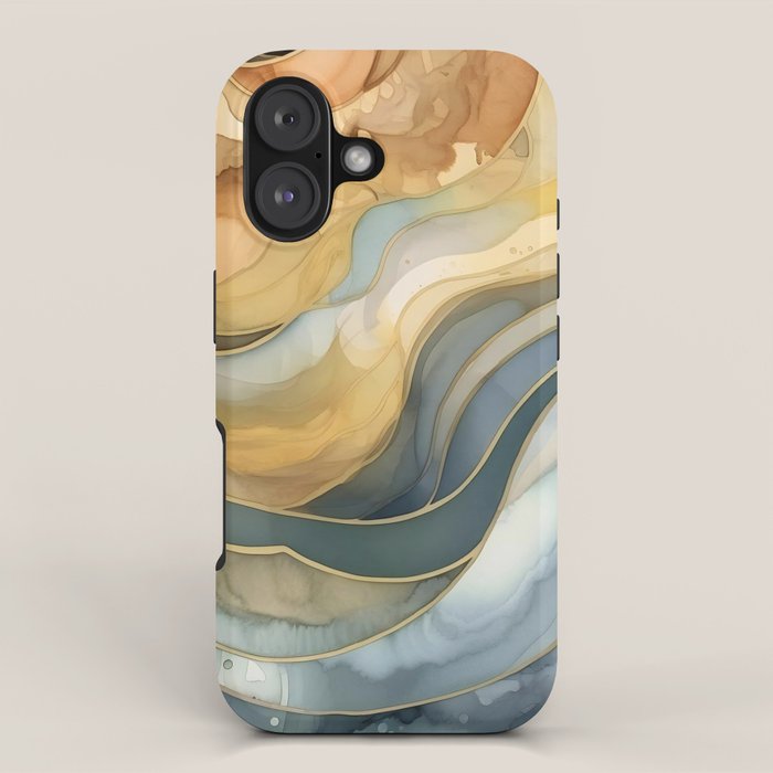 Ocean Nautical Serenade iPhone Case Gallery Image 1