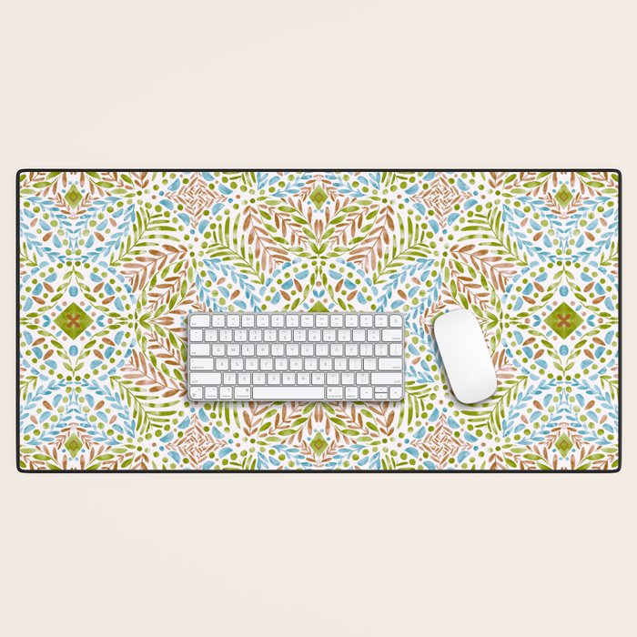 Natural Foliage Fusion G Desk Mat Gallery Image 1